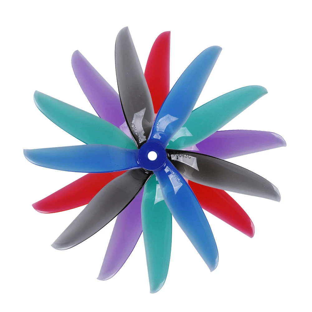 

DALPROP CYCLONE T5043C PRO 5043 5X4.3X3 3-Blade POPO PC Propeller for FPV Racing Freestyle 5inch Drone Replacement Parts