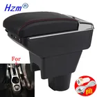 Подлокотник для Renault Dacia Duster, двухслойный центральный подлокотник для хранения с USB-зарядкой, декоративные аксессуары для стайлинга автомобиля