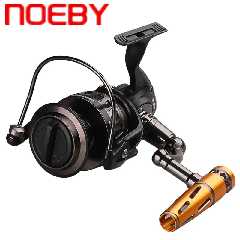 NOEBY полностью Металлическая спиннинговая Рыболовная катушка максимальная