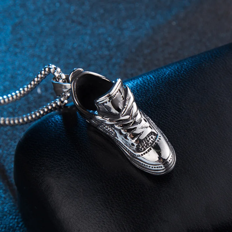 Модные креативные кроссовки с подвеской классная спортивная обувь из титановой