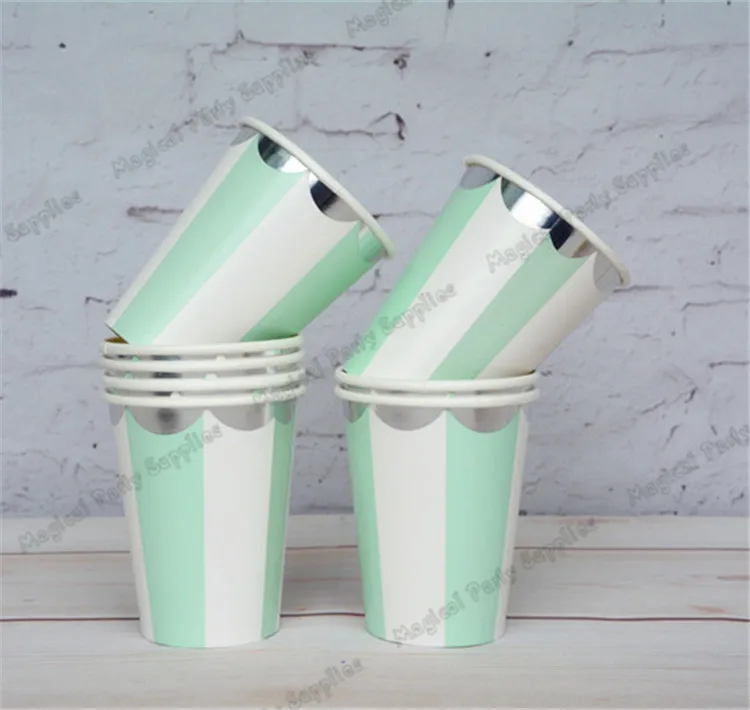 8 комплектов мятно синяя и серебряная фольга|mint blue|decorative decorativedecoration wedding |
