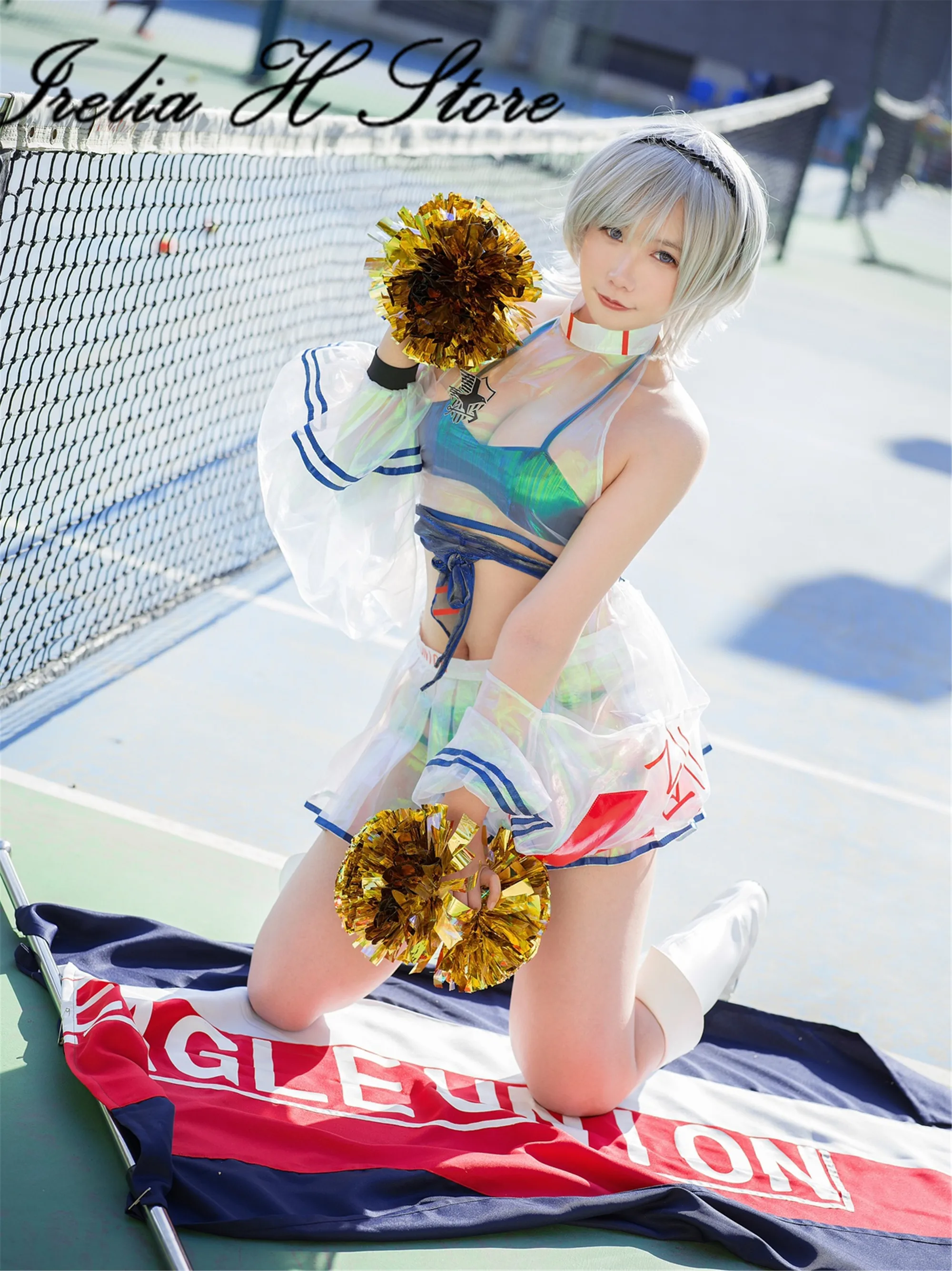 

Костюм для косплея Azur Lane USS Reno, летний купальник без флагштока
