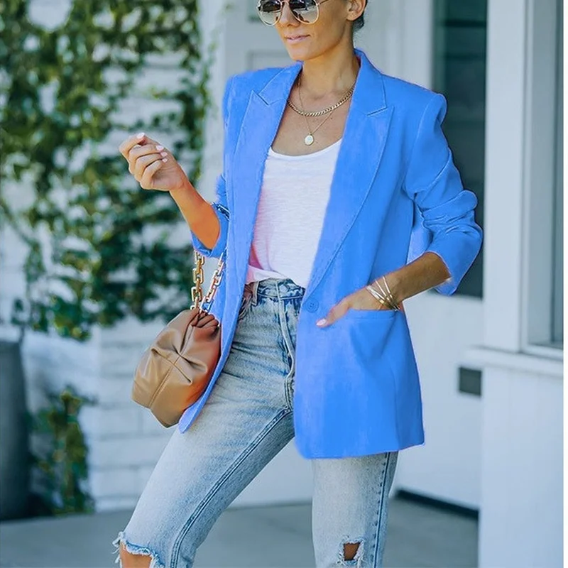 Женская куртка модная офисная униформа темпераментный Профессиональный