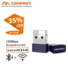 Comfast CF-723B мини USB WiFi адаптер 150 Мбитс Wi-Fi донгл приемник ПК сетевая карта bluetooth 4,0 USB Ethernet WiFi адаптер ap