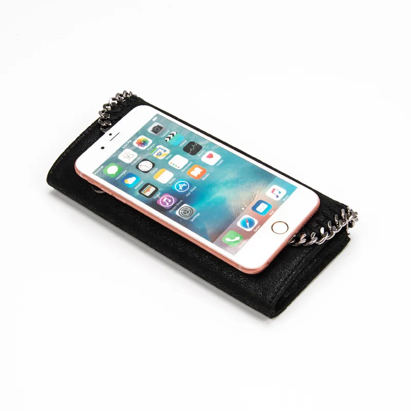 

High-quality Leather Women Long Wallet 2021 New Fashionable Card Bags Multi-function Chain Hand Purses Luxury Designer Channels