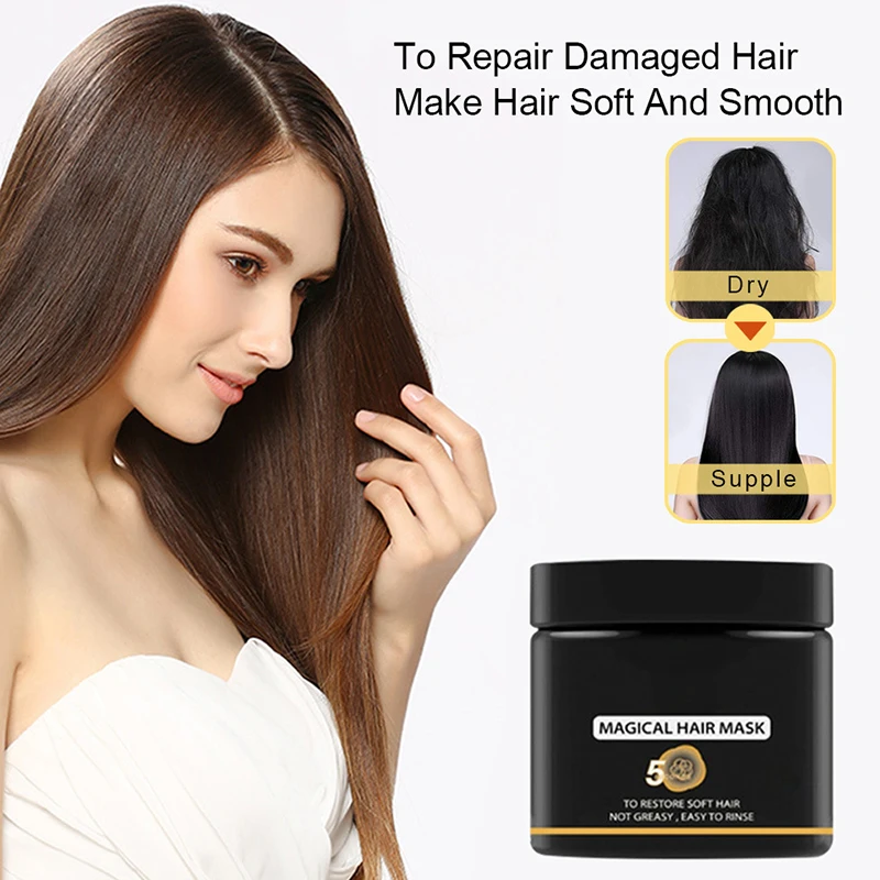 

Magical Treatment Hair Care Cover Repairs Damage Moisturizing Nourishing Hair Care Styling @ME88