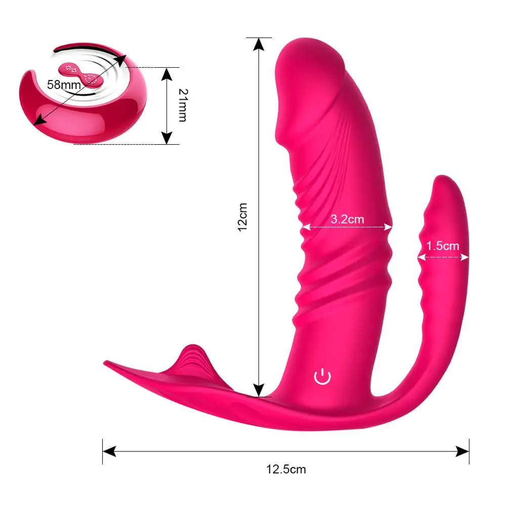 Женская мастурбация с дистанционным управлением Вагина Вибратор