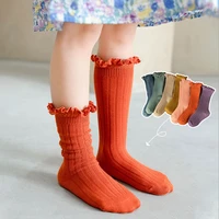childrens sock girls knee high socks toddlers long socks kids school sock infant baby girls socks 2021 new