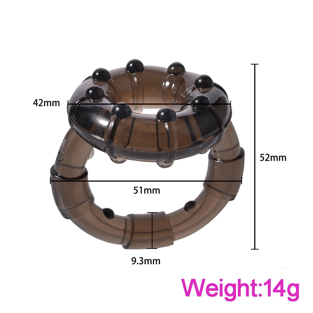 Мужские шарики Мошонка Пенис с двойным замком кольцо для растяжки задержки