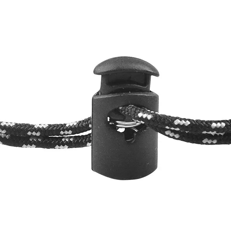 10 шт. пуш ап шнур замок застежка пружинная Пластик пробки заканчивается