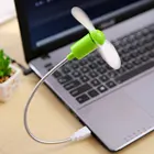Популярный новейший гибкий Usb-вентилятор, бесшумный мягкий вентилятор с листьями, компьютерный мини-вентилятор, мягкий гибкий вентилятор с листьями, быстрая доставка