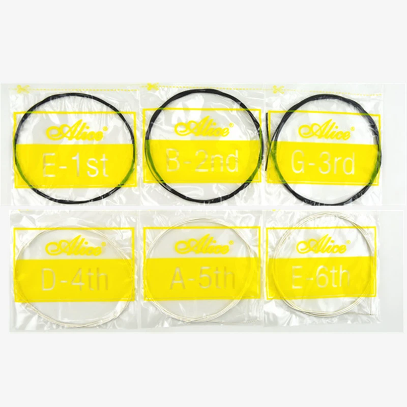 Высокое качество Alice A105BK H жесткие Натяжные черные нейлоновые посеребренные