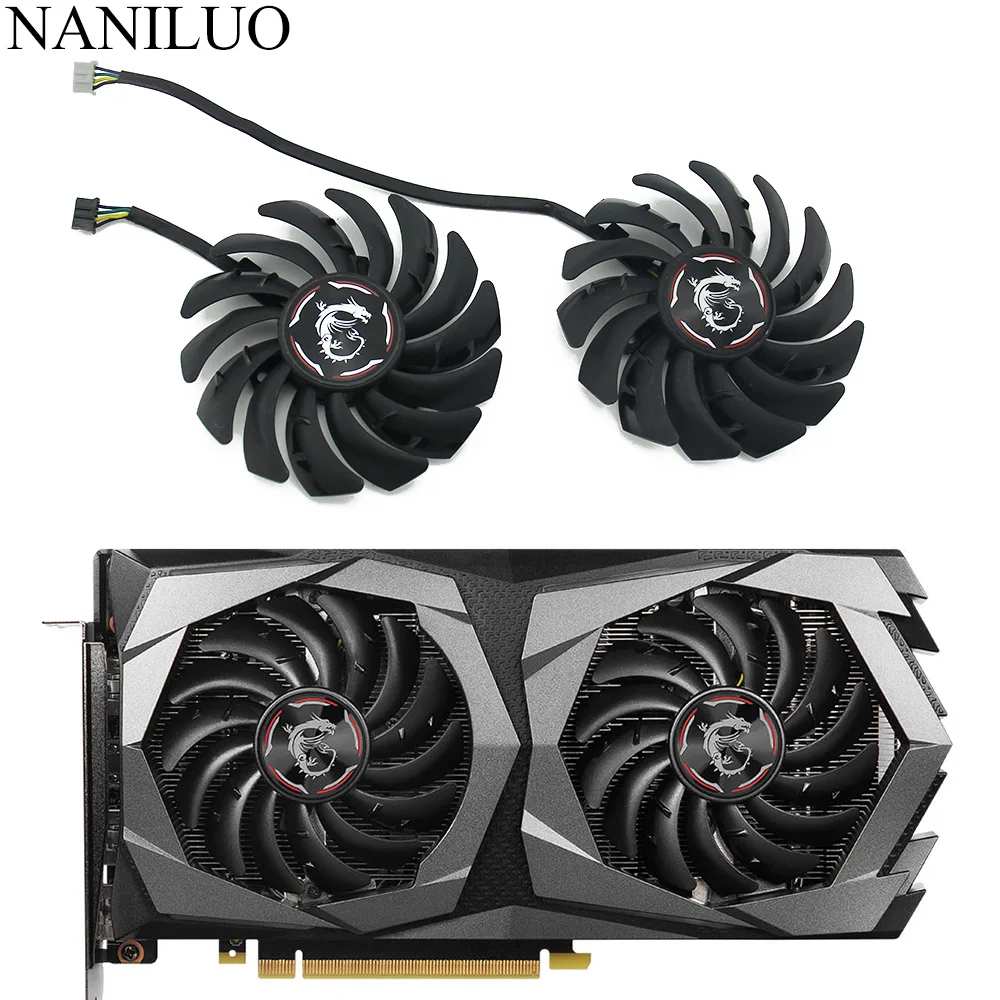 Вентилятор для видеокарты MSI GeForce RTX 2060 12 В а 4 контакта | Компьютеры и офис