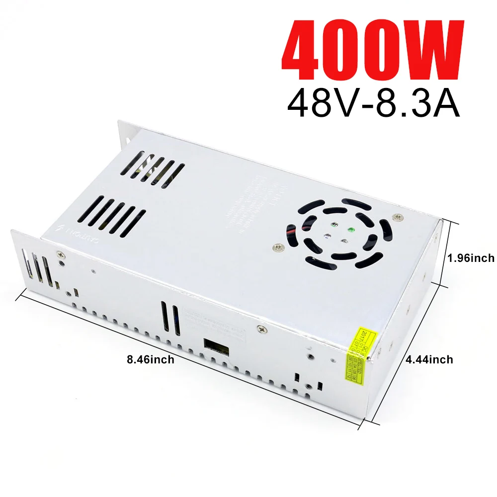 DC 48V 360W 400W 480W 10A импульсный источник питания трансформатор переменного тока DC SMPS 7.5A 8.3A