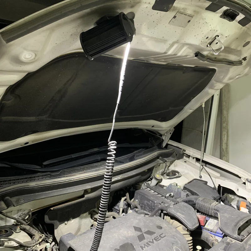 96 Вт автомобильный сигаретный светильник спиральный провод мобильный магнитный