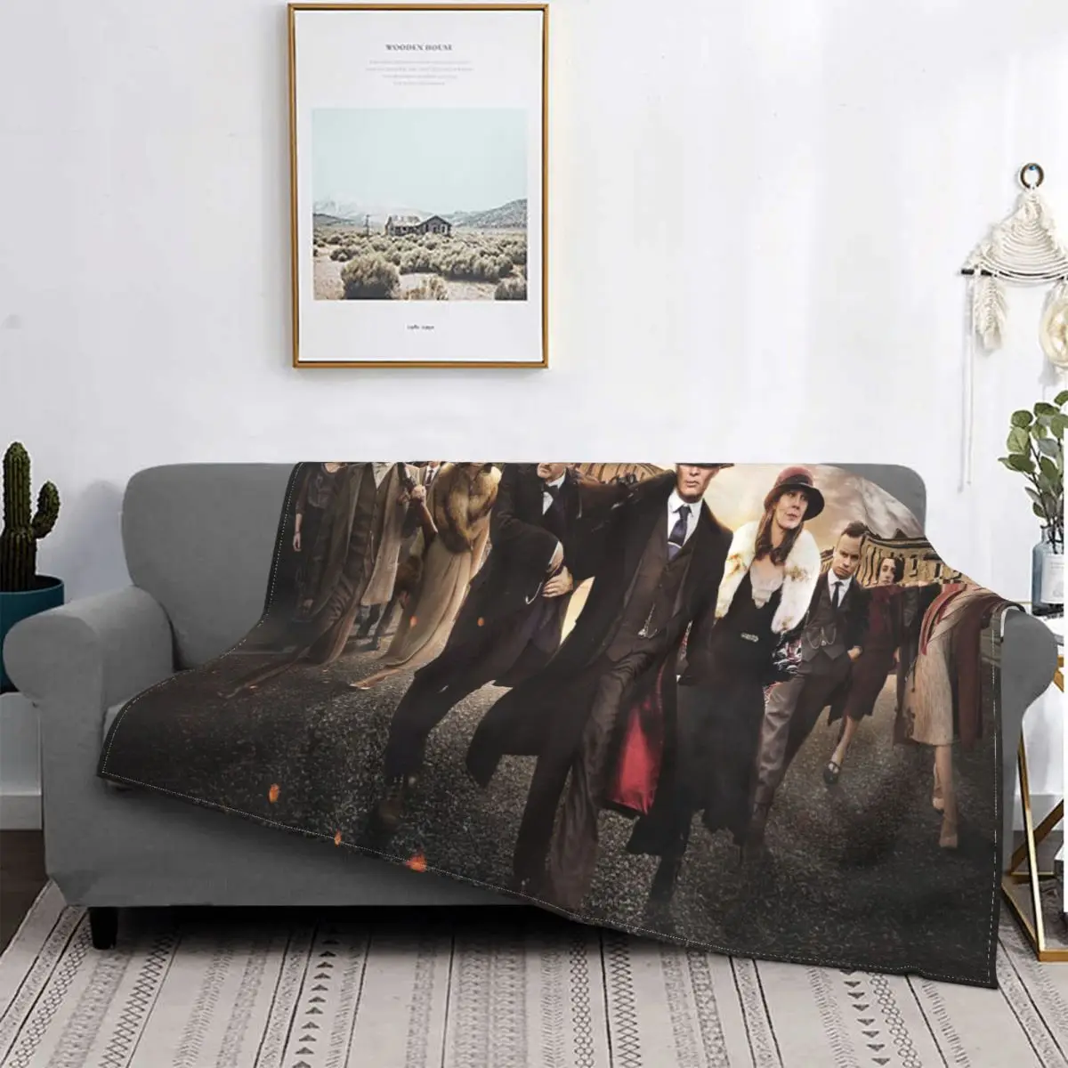 

Peaky Blinders-colcha a cuadros para cama, manta para Baby, colcha, 220x240