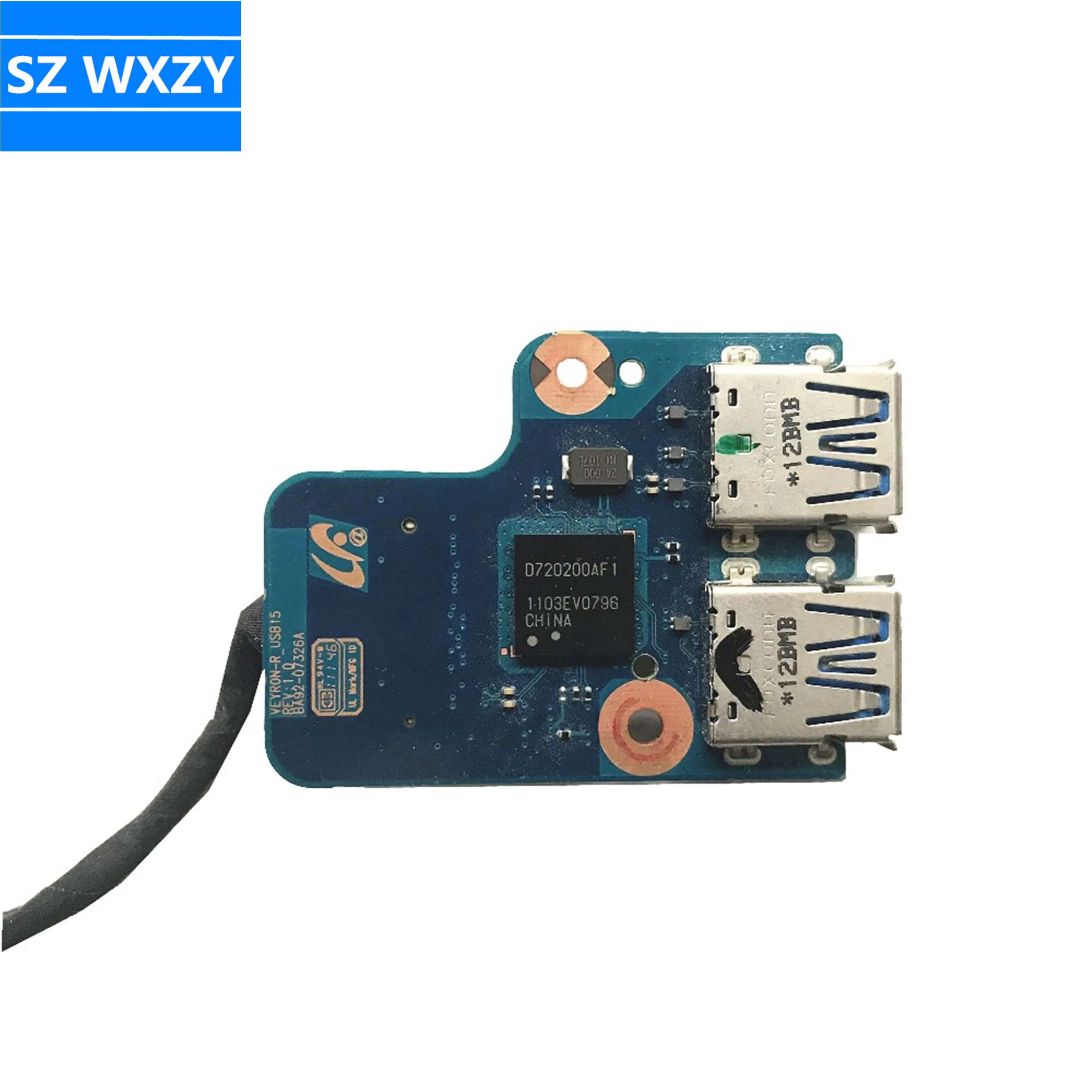 Оригинальная б/у для SAMSUNG RF411 RF511 ноутбук плата Usb с кабелем VEYRON-R_USB15 BA92-07326A 100%