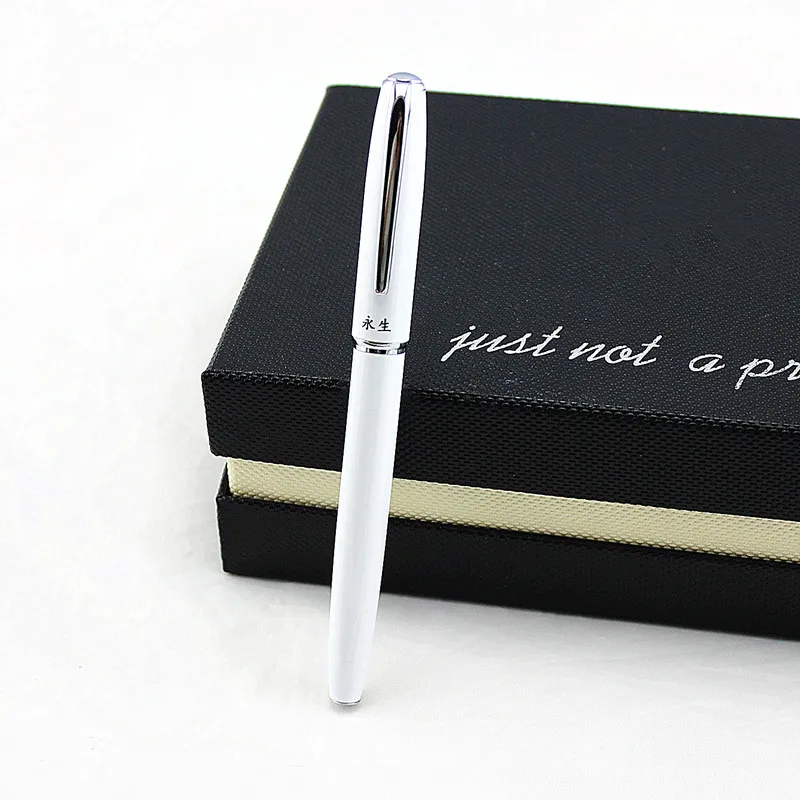 Перьевая ручка Wingsung металлическая 0 38/0 8 мм в подарочной коробке|fountain pen|nib fountain