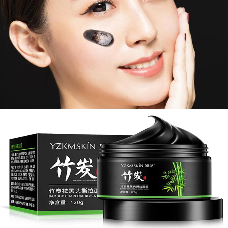 

1 Box Eco-friendly Deep Cleansing Bamboo Charcoal To Blackhead Mask Firming Brightens Skin Tear Mask Skin Care