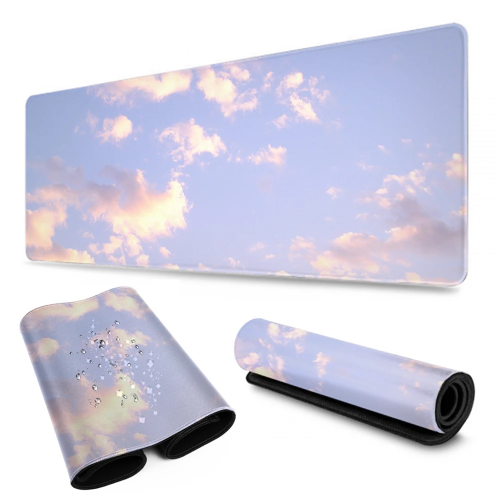 

Rakoon Extra Large Mouse Pad Big Computer Gaming Mousepad Anti-Slip Natural Rubber with Locking Edge Gaming Mouse Mat