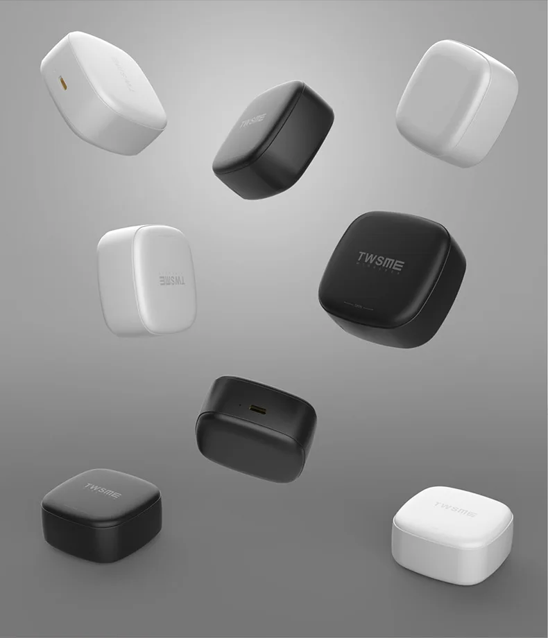 MIJIA TWS ME V5 Bluetooth наушники с двойной ручкой мини Беспроводные спортивные наушники сенсорные наушники-вкладыши bluetooth-гарнитура