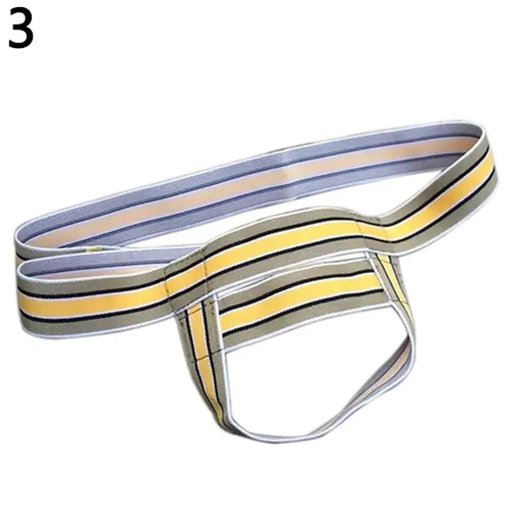 Сексуальное мужское кольцо для пениса стринги с открытой промежностью