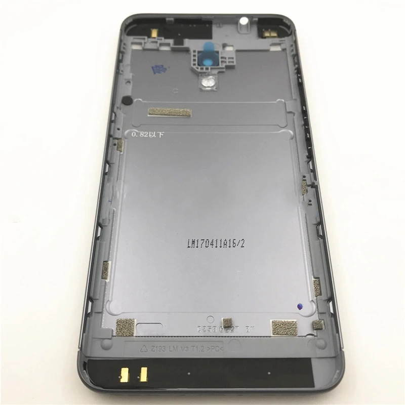

Metal Back Battery Cover For Meizu M5s 5s phone housing case with side buttons and camera Lens cover Replacement