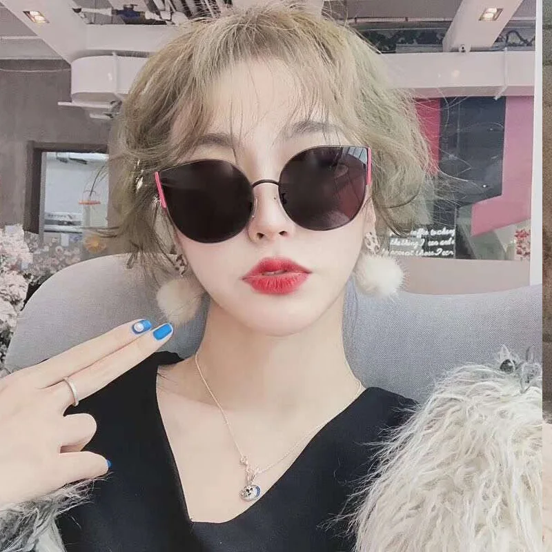 2019 Новый винтажный Модный кошачий глаз солнцезащитные очки женские брендовые