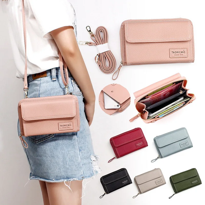 

Women Long PU Leather Long Wallets Zipper Coin Purses Tassel Design Clutch Wallets Female Money Bag Credit Card Holder