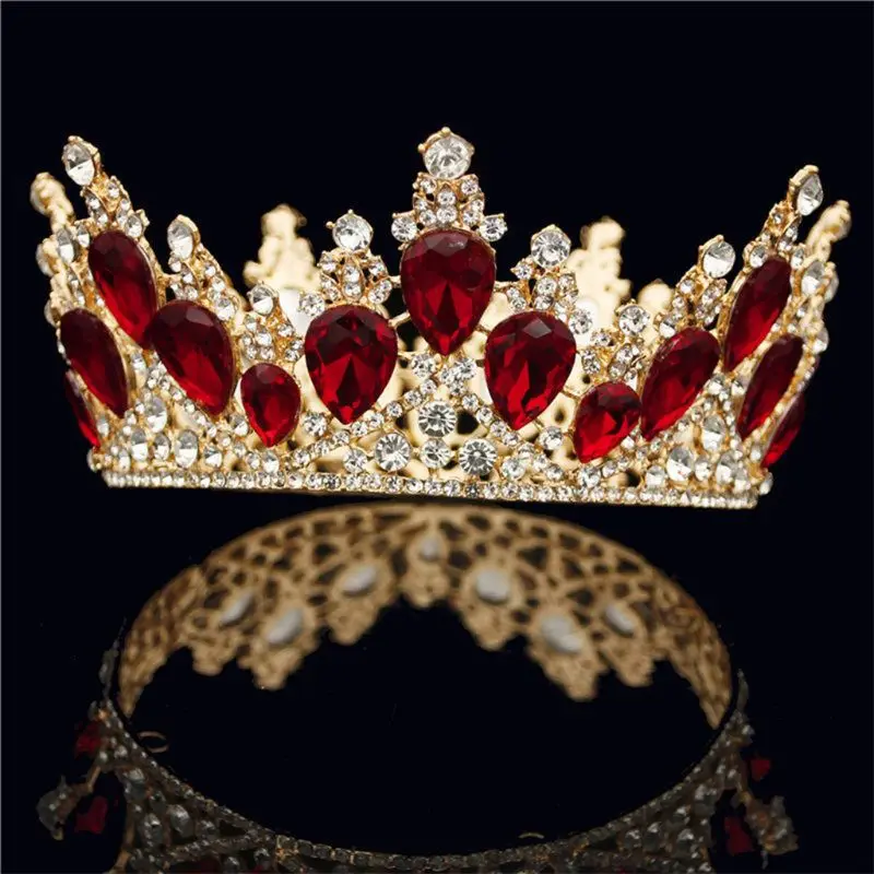 

Винтажная Хрустальная корона для женщин Свадебная Тиара Цветок Корона Y4QB