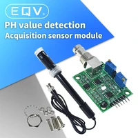 1set liquid ph 0 14 value detection regulator sensor module monitoring control meter tester bnc ph electrode probe for arduino