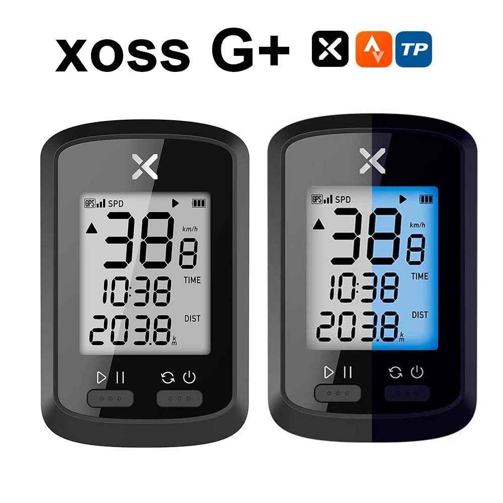 

Беспроводной GPS Спидометр XOSS G/G Plus, дорожный велосипед, горный велосипед, Bluetooth ANT + с компьютером для измерения частоты вращения педалей
