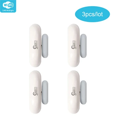WIFI DOOR 4PCS NEO COOLCAM Wifi датчик окна двери умный дом автоматизация приложение уведомления оповещения поддержка Alexa Google Home IFTTT - Цвет: WIFI DOOR 4PCS