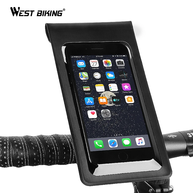 Сумка для телефона на руль велосипеда и 6 0 дюйма с сенсорным экраном