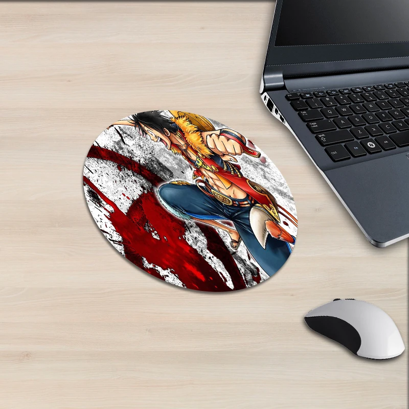 XGZ мультфильм круглый коврик для мышки с аниме персонажа коллекция мечника