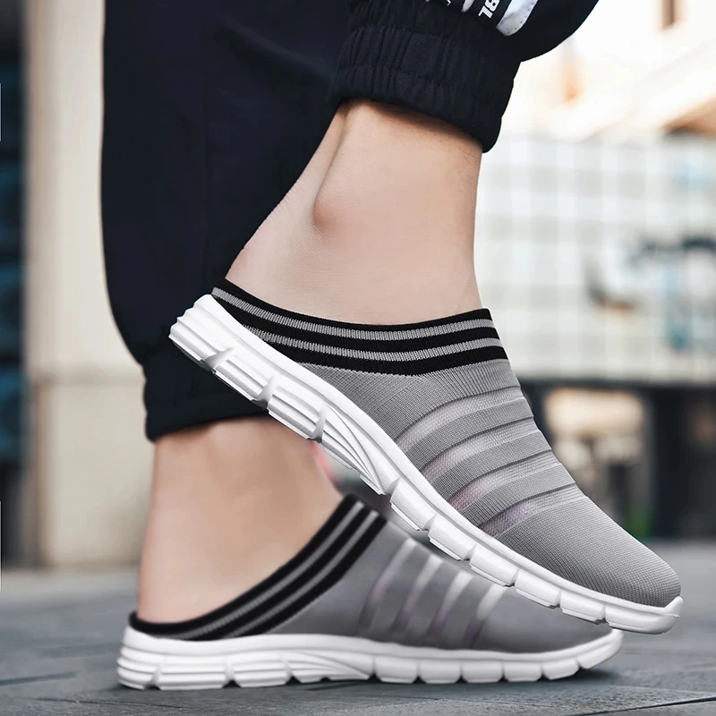 

Men Shoes Lightweight Comfortable Breathable 2021 Summer Shoes Women Flats Plus Size 35-46 Outdoor Walking Casual Shoes Men