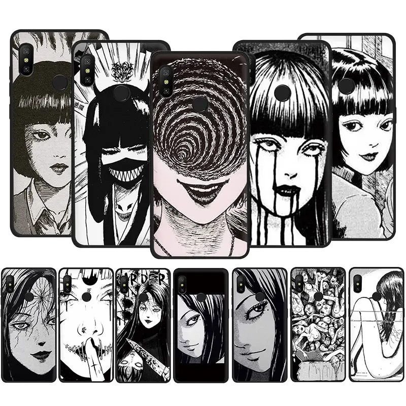 Мягкий чехол для телефона с ужасным комиксом junji ito Tomie Tees Xiaomi Poco X3 Nfc Mi A3 9T CC9E Pro 6 8 9 SE