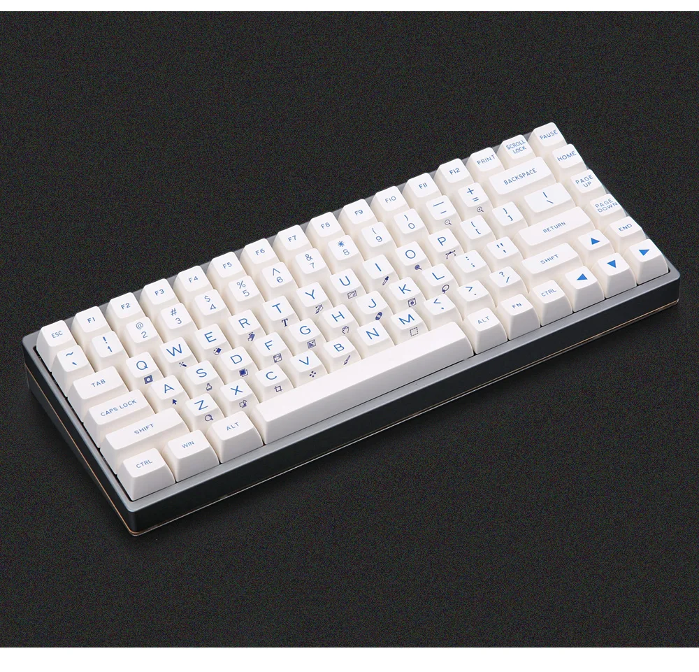 MAXKEY Photoshop SA keycaps ABS двойная съемка 138 клавиш механическая клавиатура MX