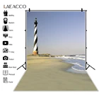 Летний фон для фотосъемки с изображением морского пляжа песка светлой башни вечевечерние НКИ ребенка Живописный фон для фотостудии