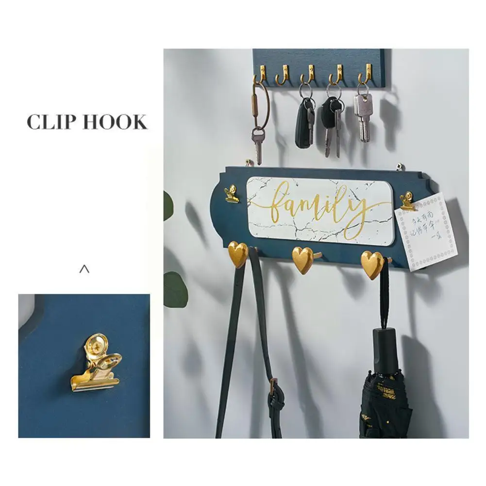 

Home Living Room Porch Wall Decoration Storage Rack Creation Wall Hook Keys Wall Art Shop Wooden Hanging Hooks Nail Sign Ra Z7f5