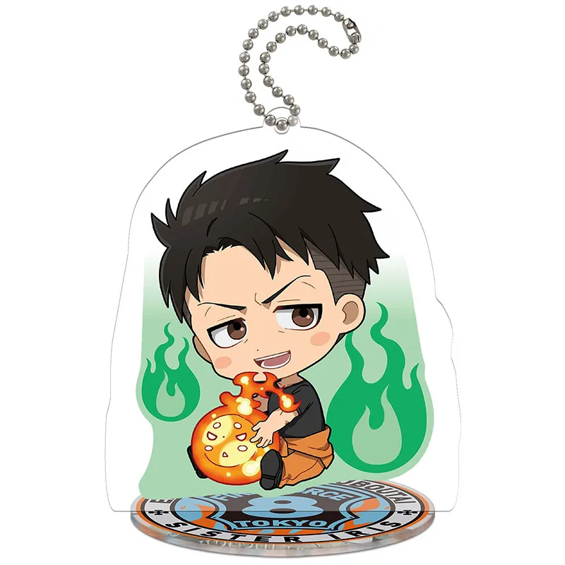Аниме Demon Slayer: Kimetsu no Yaiba Tsuyuri Kanawo Tanjirou Kamado Nezuko Косплей акриловый брелок стенд