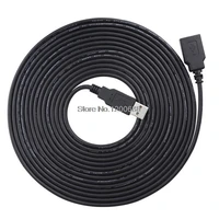 0 5m 1m 3m 5m usb 2725 24awg2c28awg1pal70 21bc480 1 a male m to a female f usb extension cable black extended cable