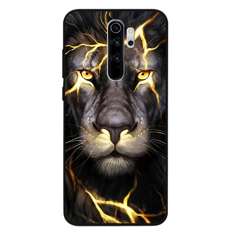 Чехол со львом для телефона Xiaomi Redmi note 9 8 7 6 5 4 Pro S redmi 4A 4X Plus 5A 7A чехол | Мобильные