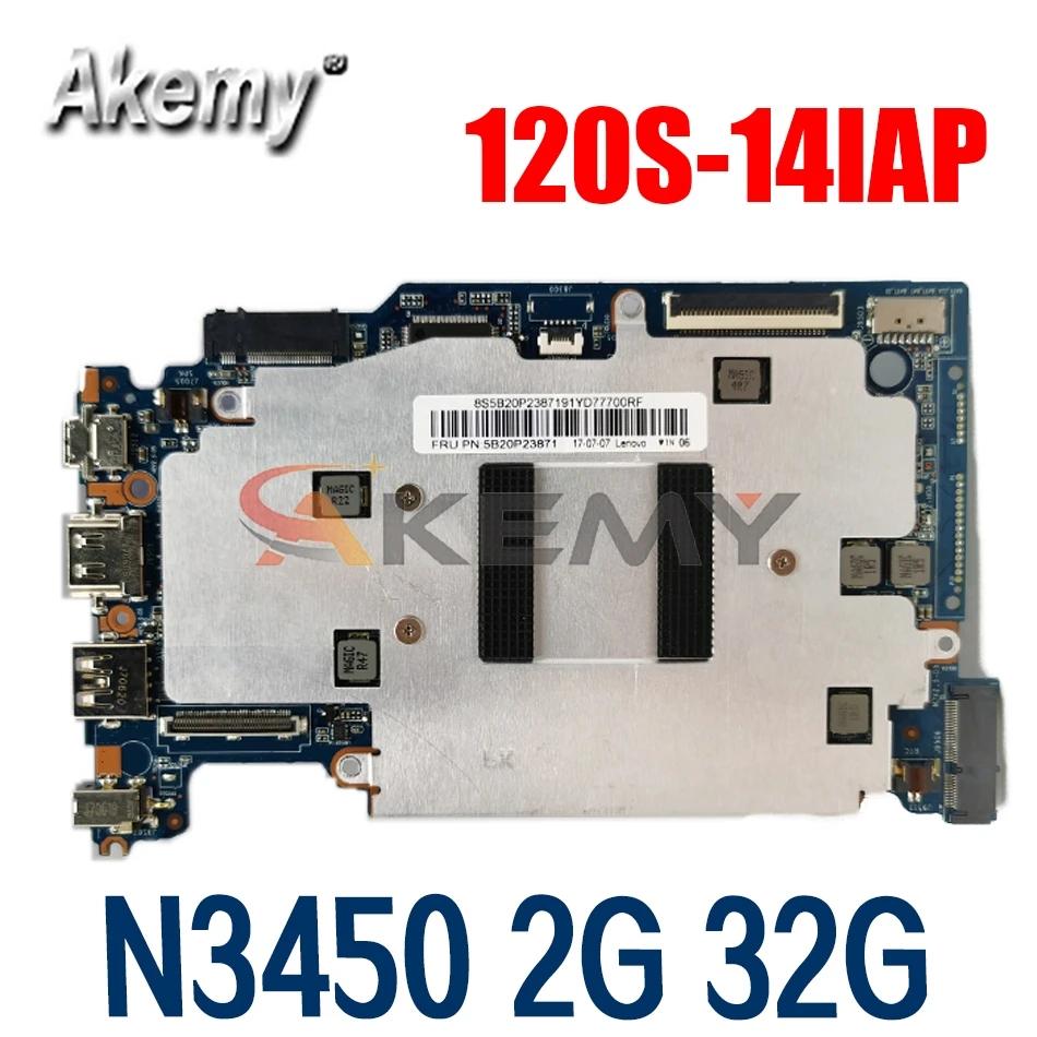 

5B20Q55394 System Boar N3450 2G 32G подлинный для Lenovo IdeaPad 120S-14IAP материнская плата
