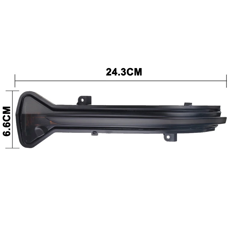 1 пара зеркало заднего вида сигнальная лампа высокий светильник светодиодный