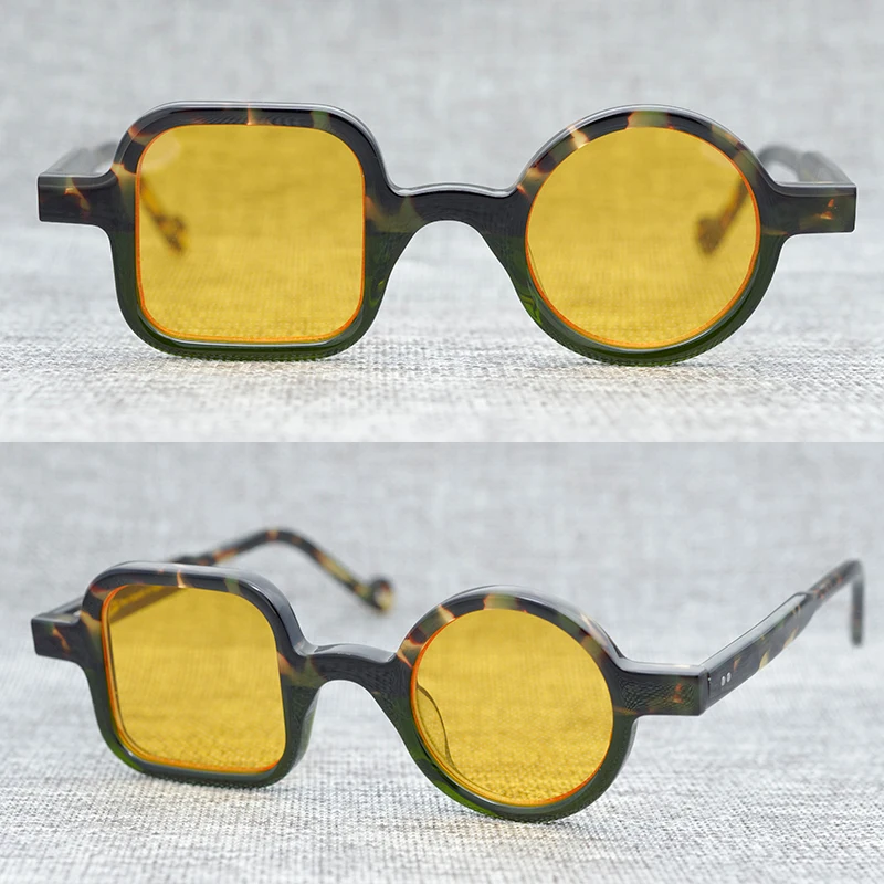 Высококачественные ацетатные очки оригинальная японская оправа украшенные