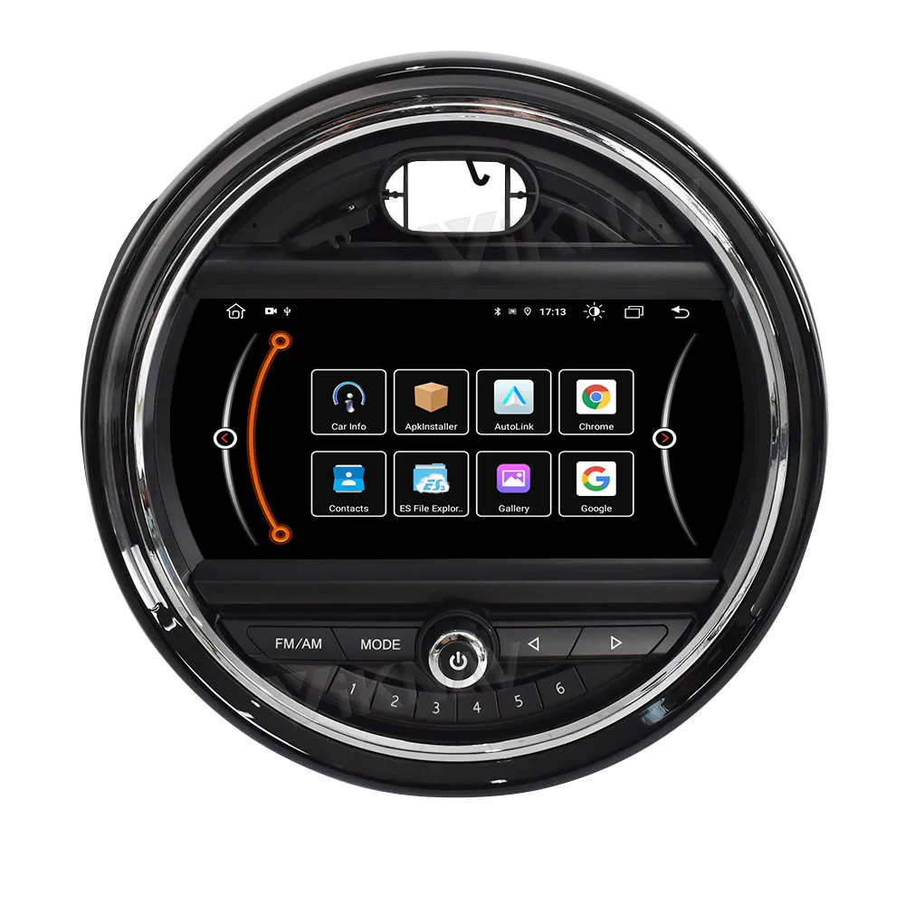 저렴한 2 Din 안 드 로이드 오디오 멀티미디어 플레이어 자동차 라디오 BMW 미니 F54 F56 2011-2020 탐색 HD 화면 무선 Carplay 머리 단위