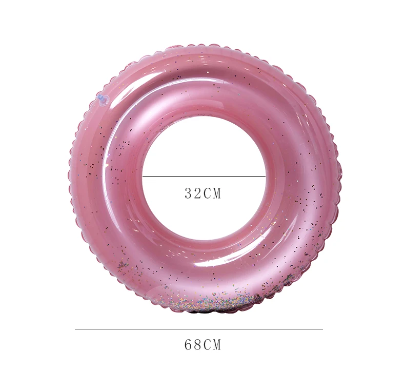 

Round Inflatable Circle Women Swimming Ring Pool Floats Rubber Ring For Beach Swimming Pool Party Toys 90