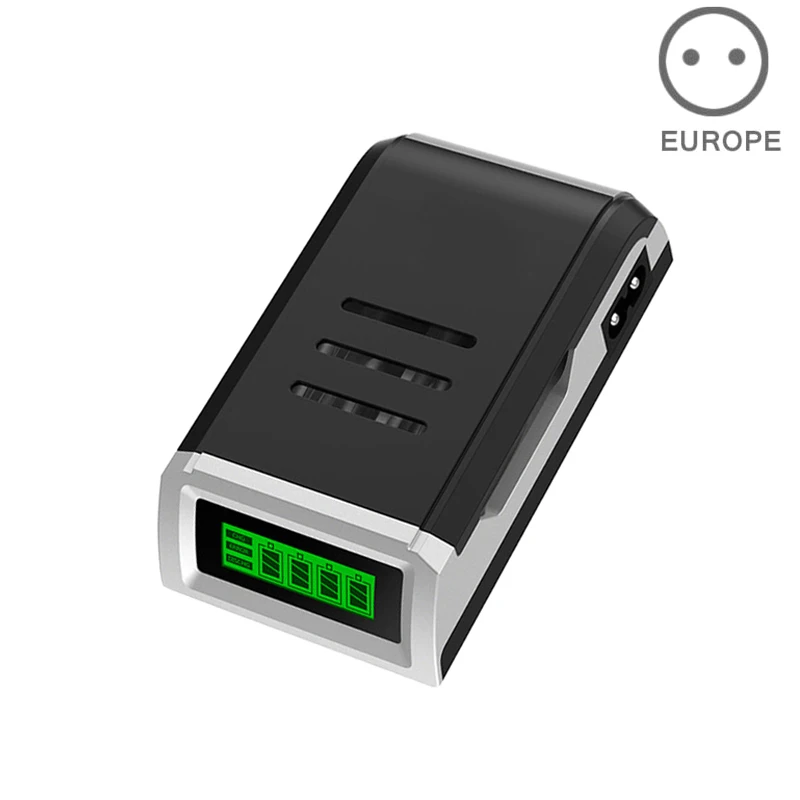 Smart Charger LCD Display Safe Universal 4 Slots Fast Charging For AA AAA Battery LFX-ING | Электроника