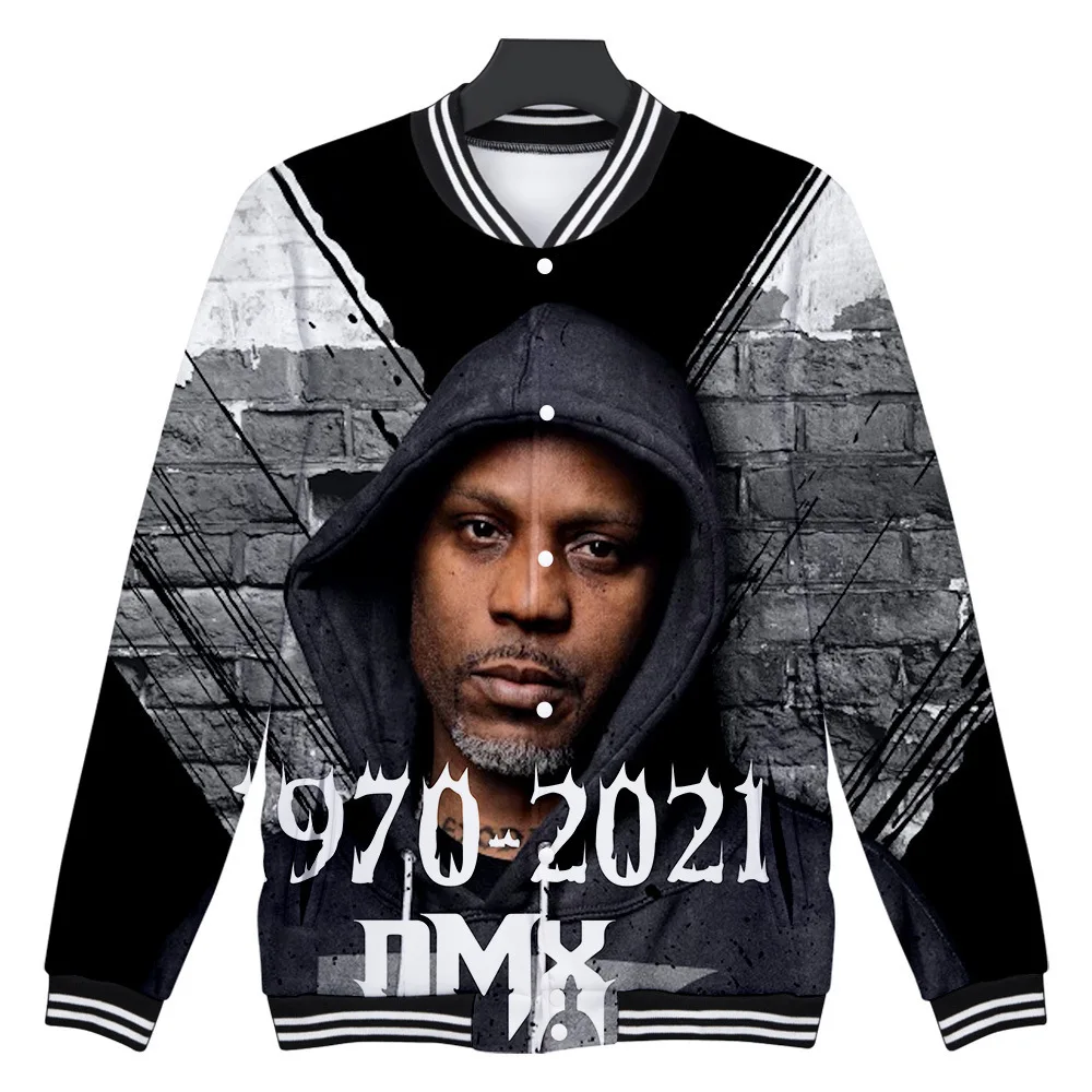 Мужская бейсбольная куртка R.I.P Rapper Dark Man X DMX куртка-бомбер верхняя одежда уличная